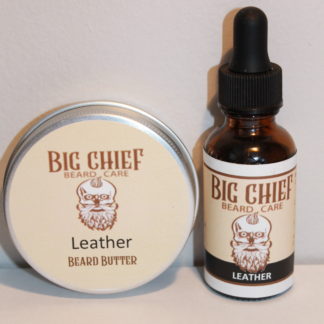 Leather Oil/Butter Set